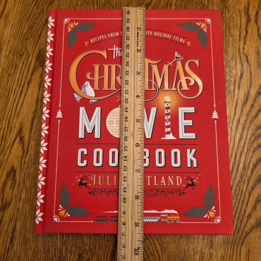 The Christmas Movie Cookbook Julia Rutland Hardcover Recipes Holiday Films 2022